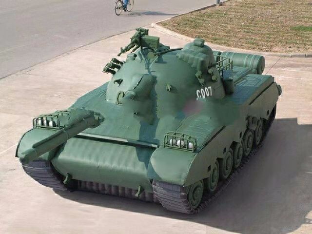 隆尧军用充气坦克车